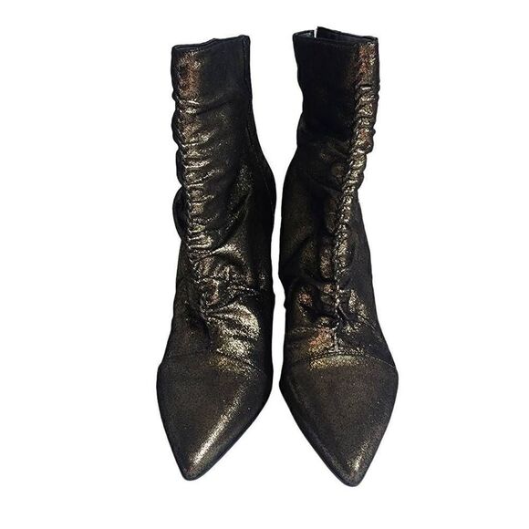 Nine West TIAA Suede Ankle Boots BOOTIE Women's Size 9.5 M - Picture 3 of 10